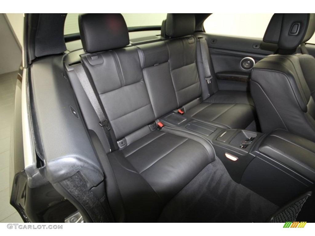 Black Novillo Interior 2010 BMW M3 Convertible Photo #69912294