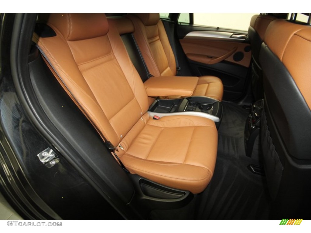 2009 X6 xDrive50i - Black Sapphire Metallic / Saddle Brown Nevada Leather photo #41