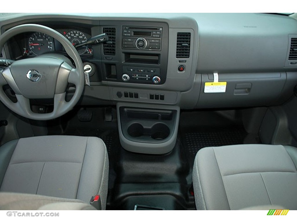 2012 Nissan NV 1500 S Charcoal Dashboard Photo #69913091