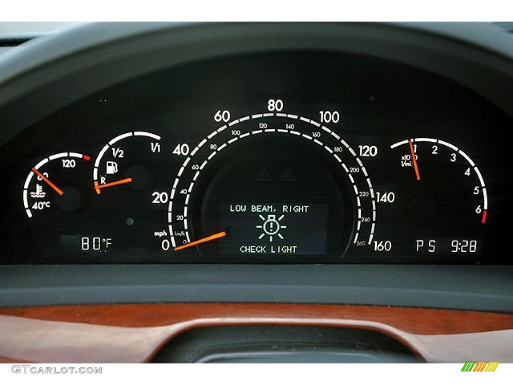 2006 Mercedes-Benz S 350 Sedan Gauges Photos