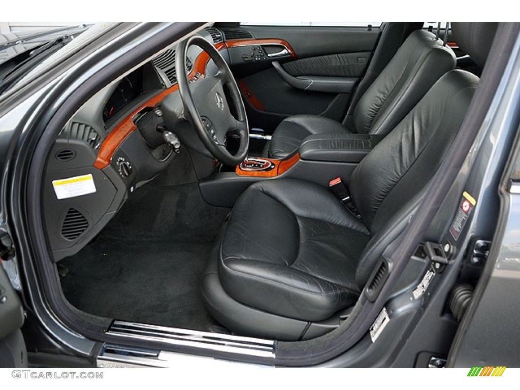 Charcoal Interior 2006 Mercedes-Benz S 350 Sedan Photo #69913340