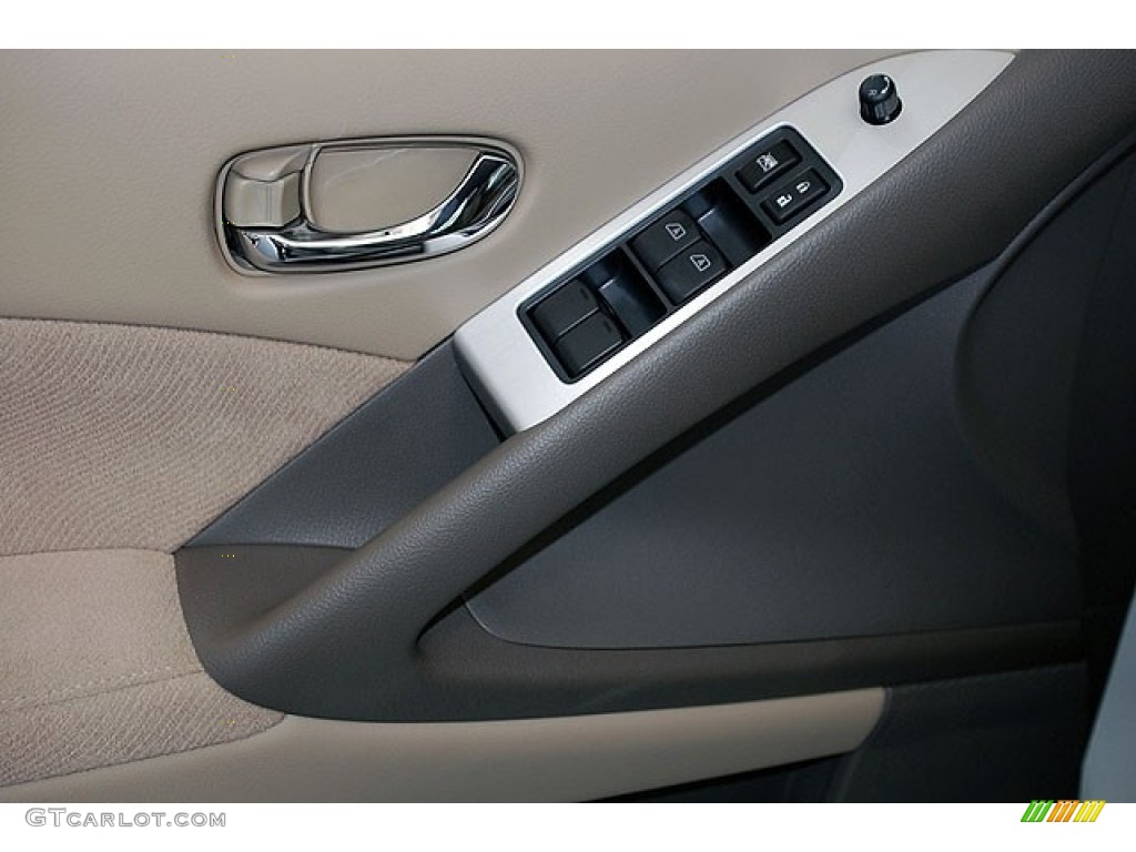 2012 Murano S AWD - Pearl White / Beige photo #6