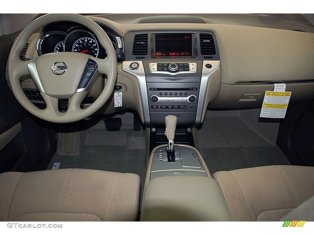 2012 Murano S AWD - Pearl White / Beige photo #15