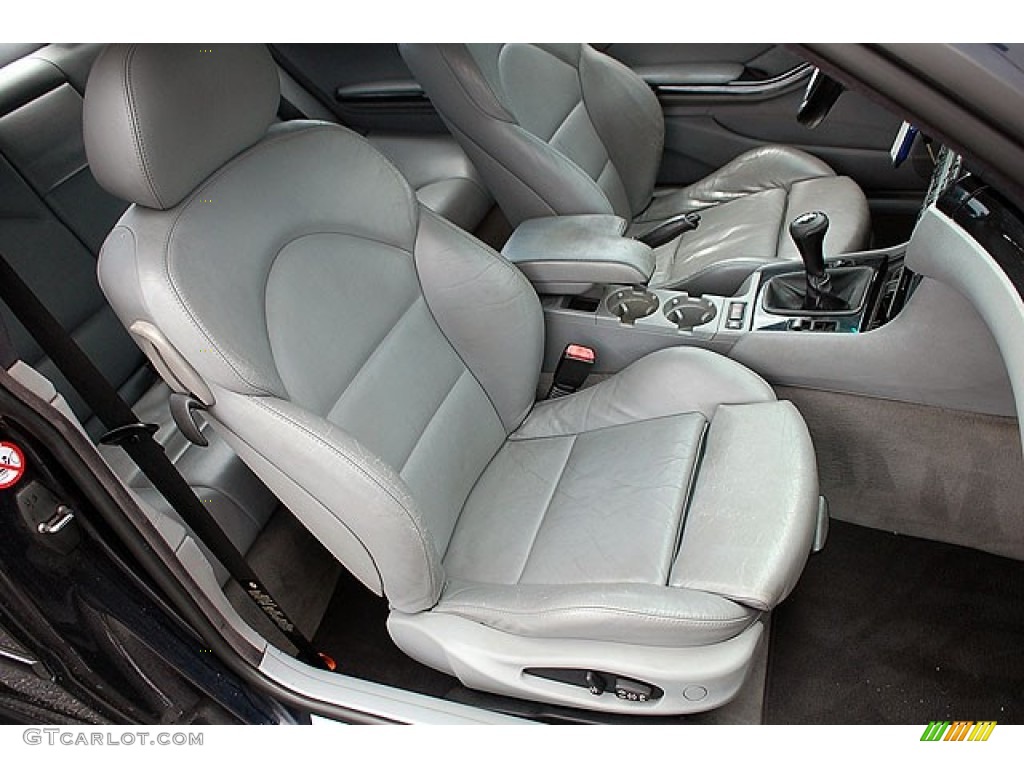 2001 BMW M3 Coupe Front Seat Photo #69913636