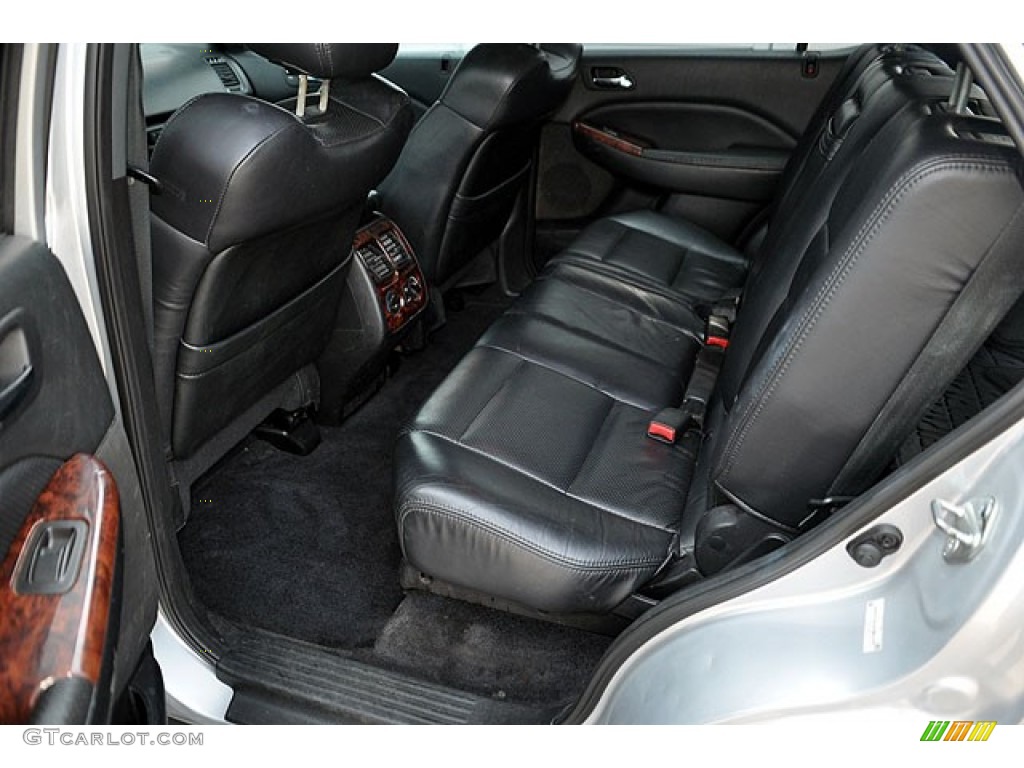 Ebony Interior 2002 Acura MDX Touring Photo #69913829