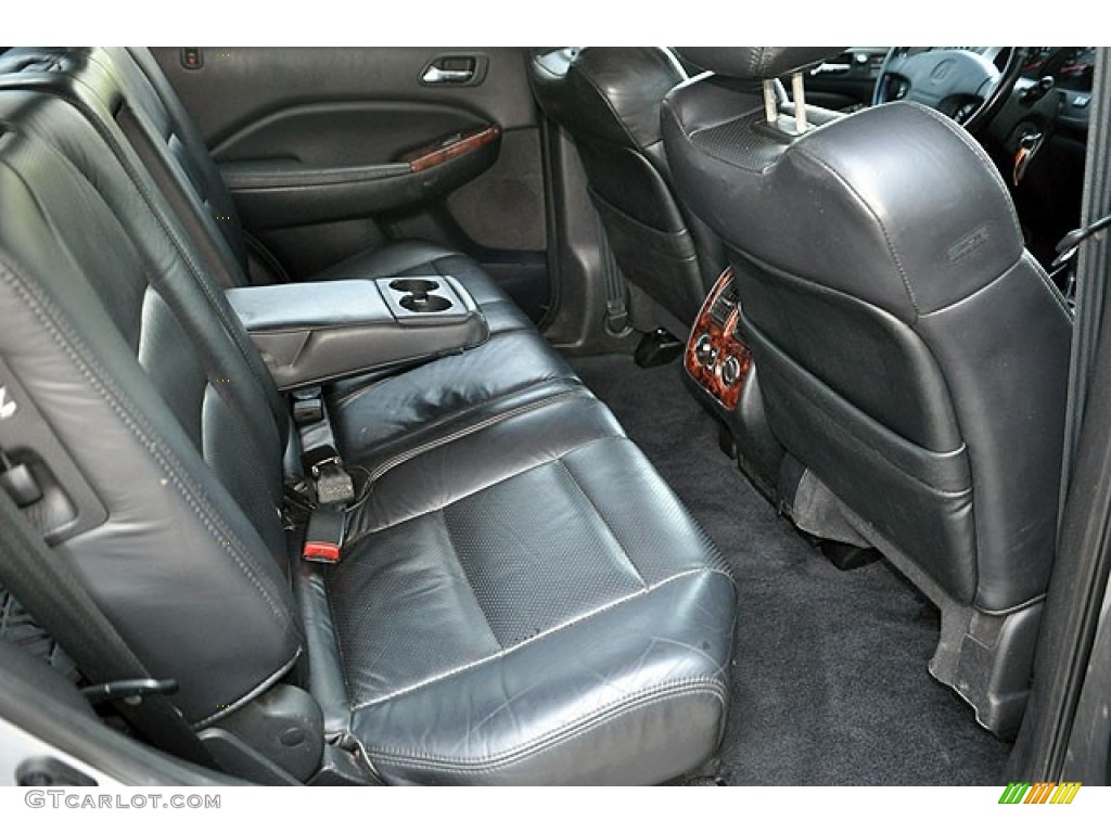 Ebony Interior 2002 Acura MDX Touring Photo #69913875