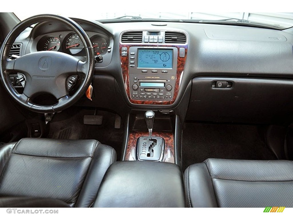 2002 Acura MDX Touring Ebony Dashboard Photo #69913887