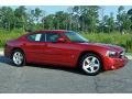 2009 Inferno Red Crystal Pearl Dodge Charger R/T  photo #6