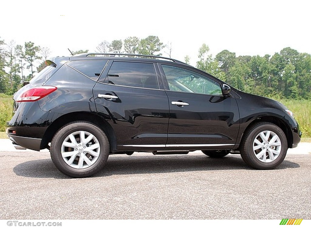 2012 Murano SL AWD - Super Black / Black photo #1