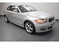 Titanium Silver Metallic 2010 BMW 1 Series 128i Coupe