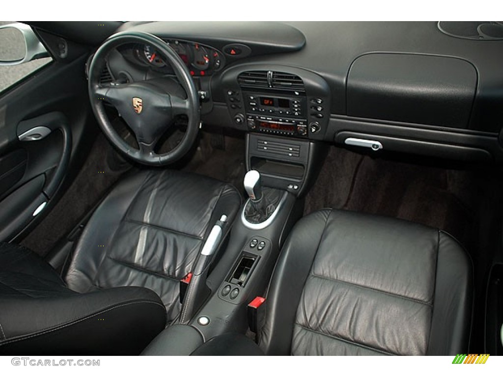 Black Interior 2003 Porsche 911 Targa Photo #69914813