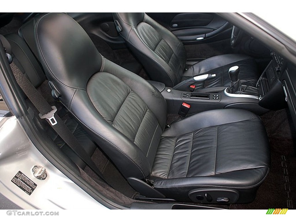 Black Interior 2003 Porsche 911 Targa Photo #69914822