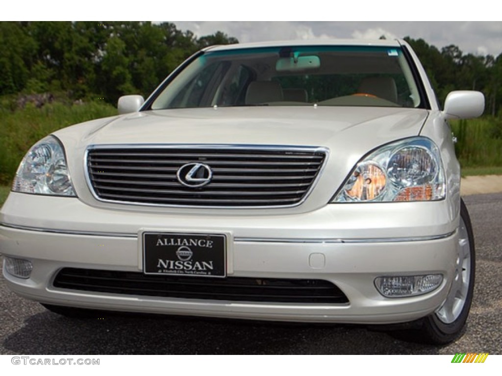 2001 LS 430 - Parchment Crystal / Ecru Beige photo #3