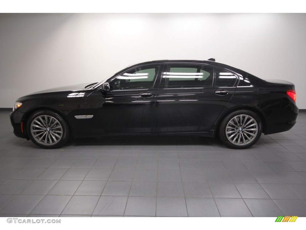 Jet Black 2009 BMW 7 Series 750Li Sedan Exterior Photo #69915428