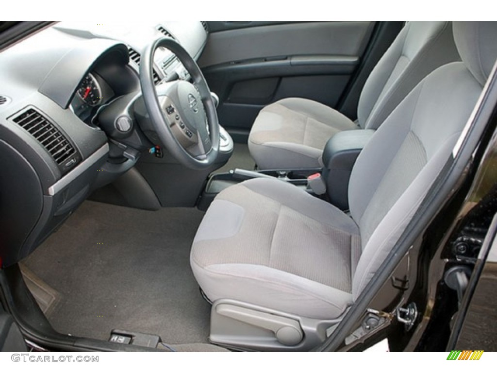 2010 Sentra 2.0 S - Espresso Black Metallic / Charcoal photo #7