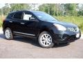 2012 Super Black Nissan Rogue SV AWD  photo #1