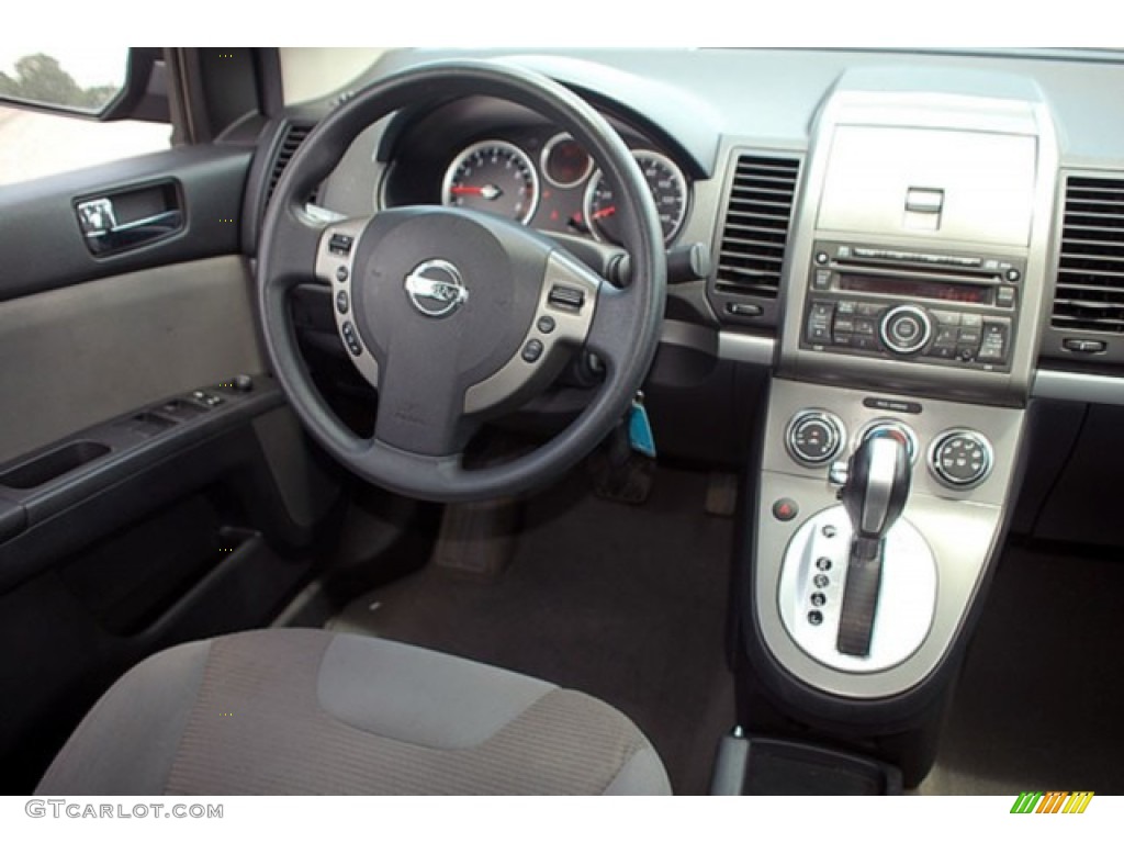 2010 Sentra 2.0 S - Espresso Black Metallic / Charcoal photo #14