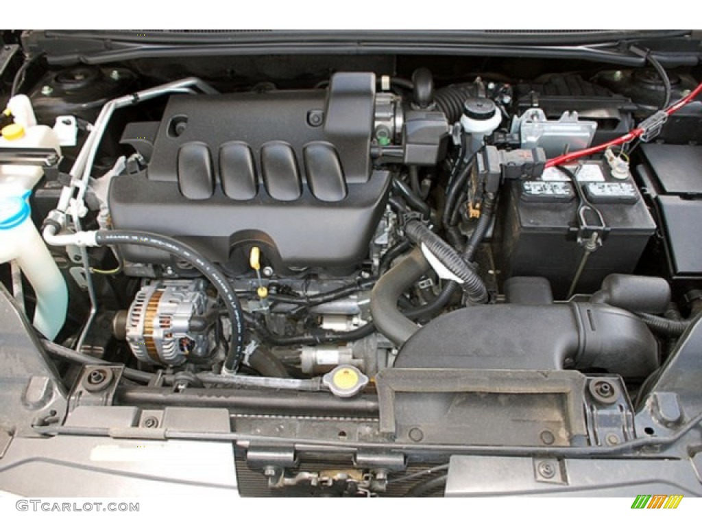 2010 Sentra 2.0 S - Espresso Black Metallic / Charcoal photo #18