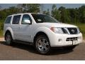 2012 Avalanche White Nissan Pathfinder Silver  photo #1