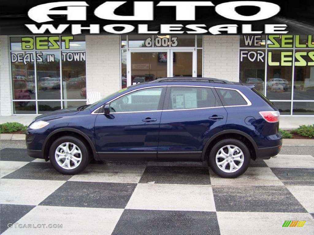 2011 CX-9 Sport - Stormy Blue Mica / Black photo #1