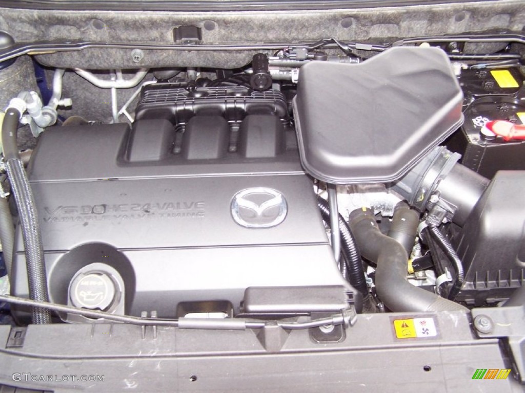 2011 CX-9 Sport - Stormy Blue Mica / Black photo #6