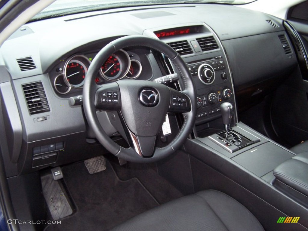 2011 CX-9 Sport - Stormy Blue Mica / Black photo #9