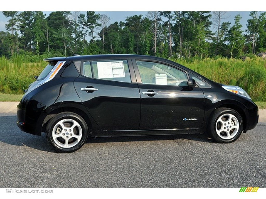 Super Black 2011 Nissan LEAF SL Exterior Photo #69916436