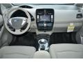 2011 Nissan LEAF Light Gray Interior Dashboard Photo
