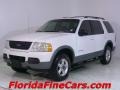 2002 Oxford White Ford Explorer XLT  photo #1
