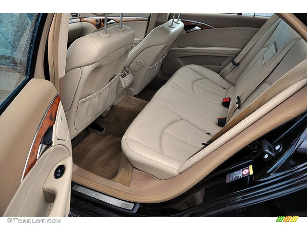 Sahara Beige/Black Interior 2008 Mercedes-Benz E 350 Sedan Photo #69918188