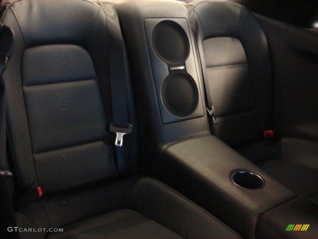 2013 Nissan GT-R Black Edition Rear Seat Photo #69918356