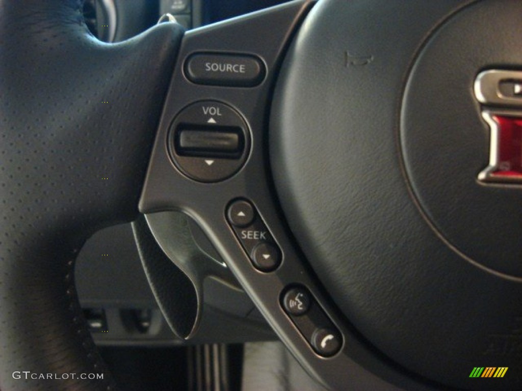 2013 Nissan GT-R Black Edition Controls Photo #69918458