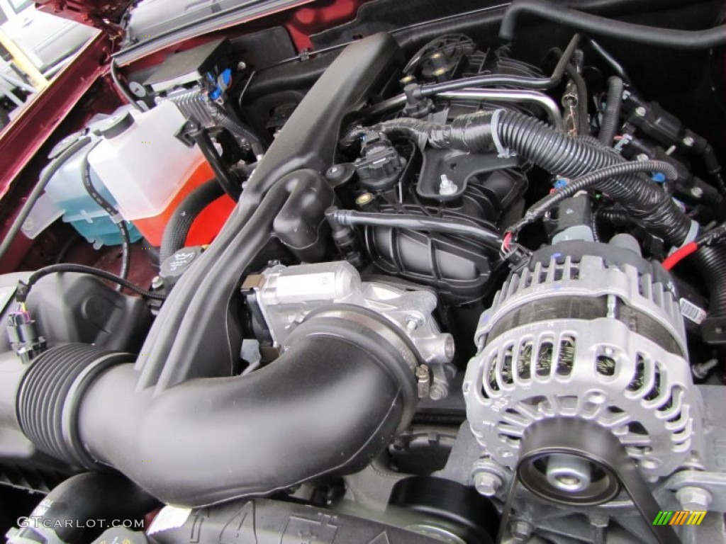 2011 Chevrolet Colorado LT Crew Cab 4x4 5.3 Liter OHV 16-Valve V8 Engine Photo #69918653