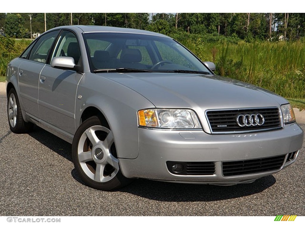 2004 A6 3.0 quattro Sedan - Light Silver Metallic / Platinum photo #1