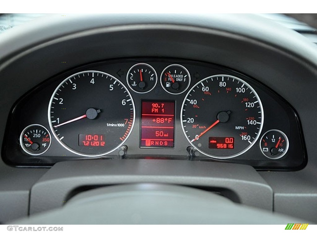2004 Audi A6 3.0 quattro Sedan Gauges Photos