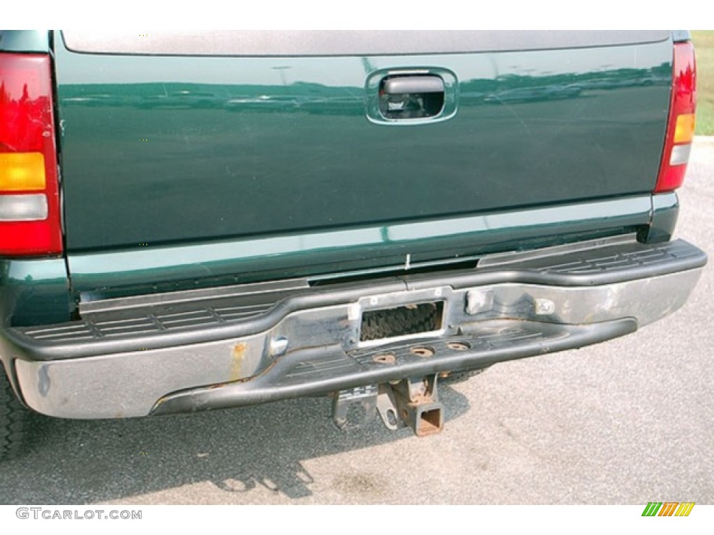 2001 Silverado 2500HD LS Crew Cab 4x4 - Forest Green Metallic / Graphite photo #3
