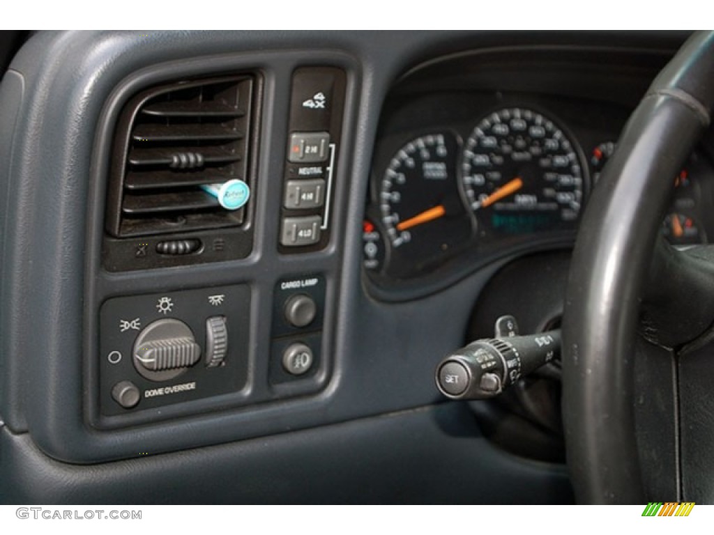 2001 Silverado 2500HD LS Crew Cab 4x4 - Forest Green Metallic / Graphite photo #7