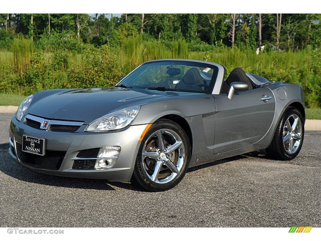 2007 Sky Roadster - Silver Graphite / Black photo #1