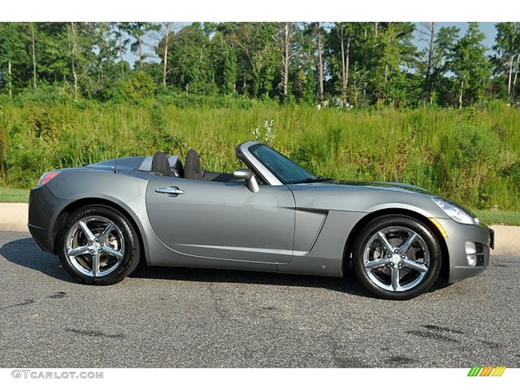 2007 Sky Roadster - Silver Graphite / Black photo #4