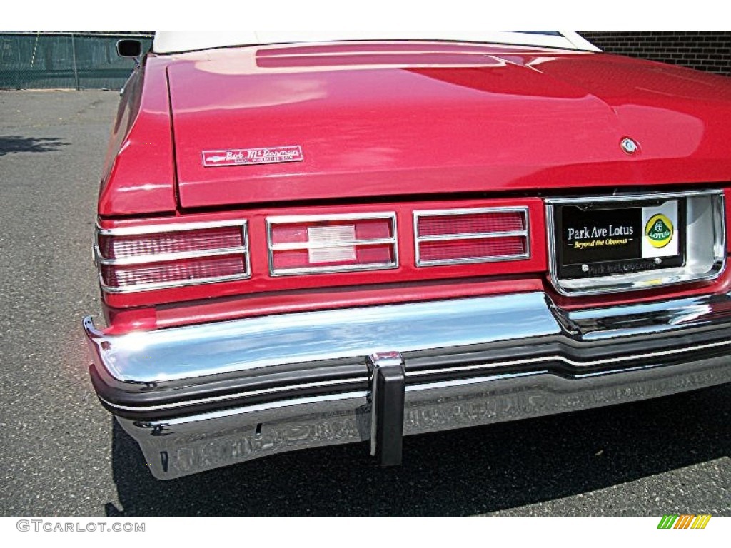 1975 Caprice Classic Convertible - Red / White photo #6