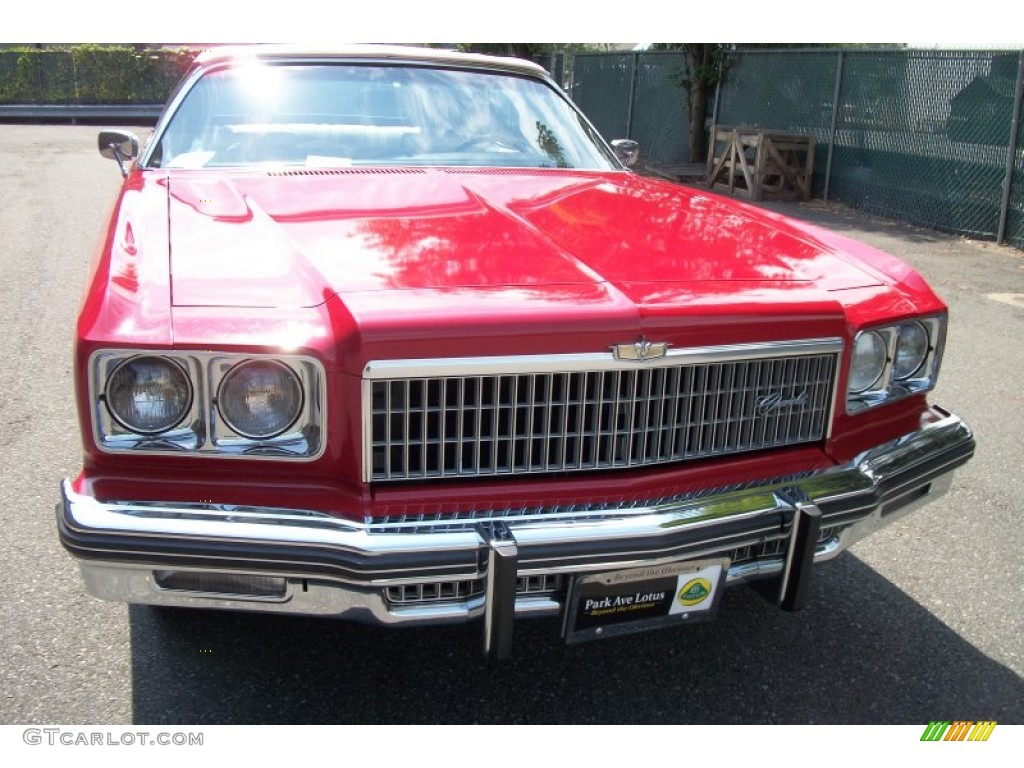 Red 1975 Chevrolet Caprice Classic Convertible Exterior Photo #69919727