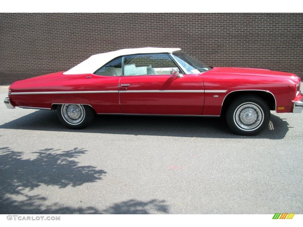 Red 1975 Chevrolet Caprice Classic Convertible Exterior Photo #69919784