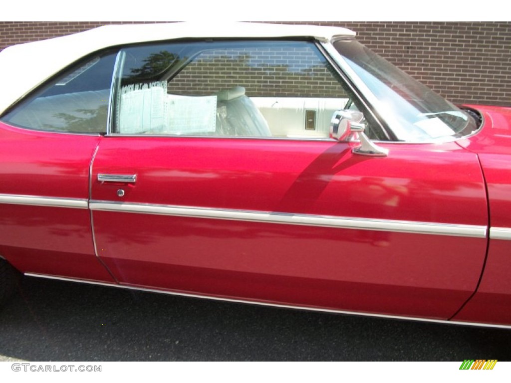 1975 Caprice Classic Convertible - Red / White photo #17