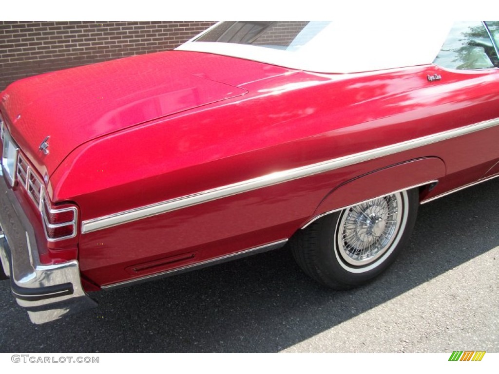 1975 Caprice Classic Convertible - Red / White photo #18