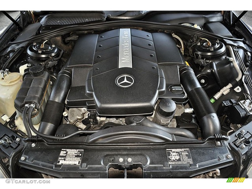 2000 Mercedes-Benz S 430 Sedan 4.3L SOHC 24V V8 Engine Photo #69920141