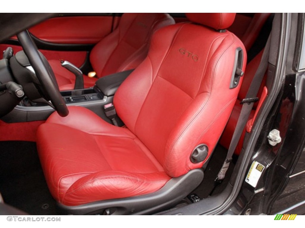 Black Interior 2004 Pontiac GTO Coupe Photo #69920837