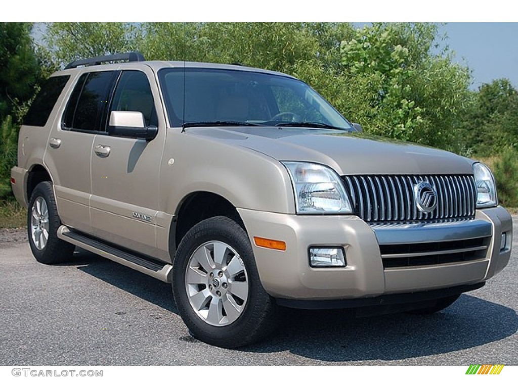 Light French Silk Metallic 2007 Mercury Mountaineer AWD Exterior Photo #69920951