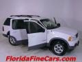 2002 Oxford White Ford Explorer XLT  photo #7