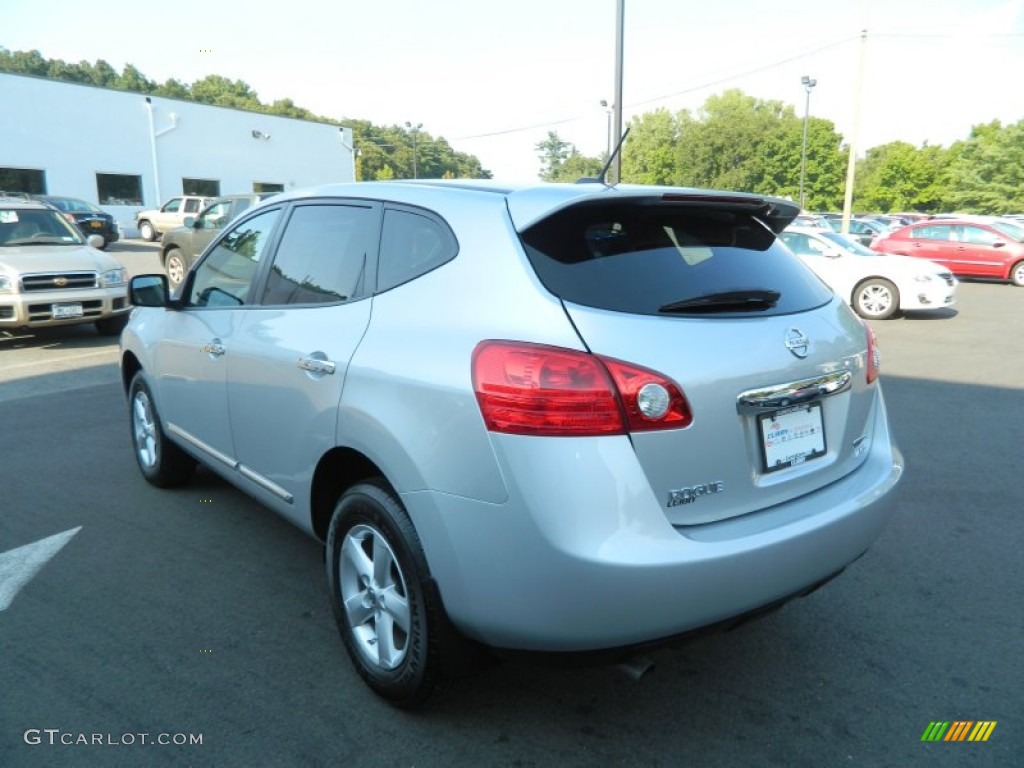 2012 Rogue S Special Edition AWD - Brilliant Silver / Black photo #3