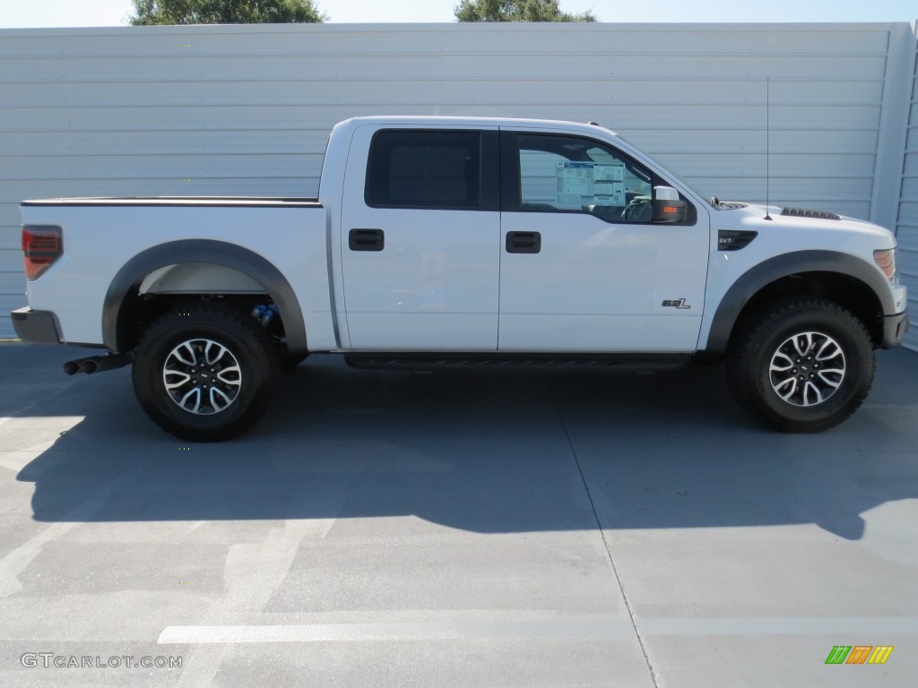 Oxford White 2012 Ford F150 SVT Raptor SuperCrew 4x4 Exterior Photo #69921449